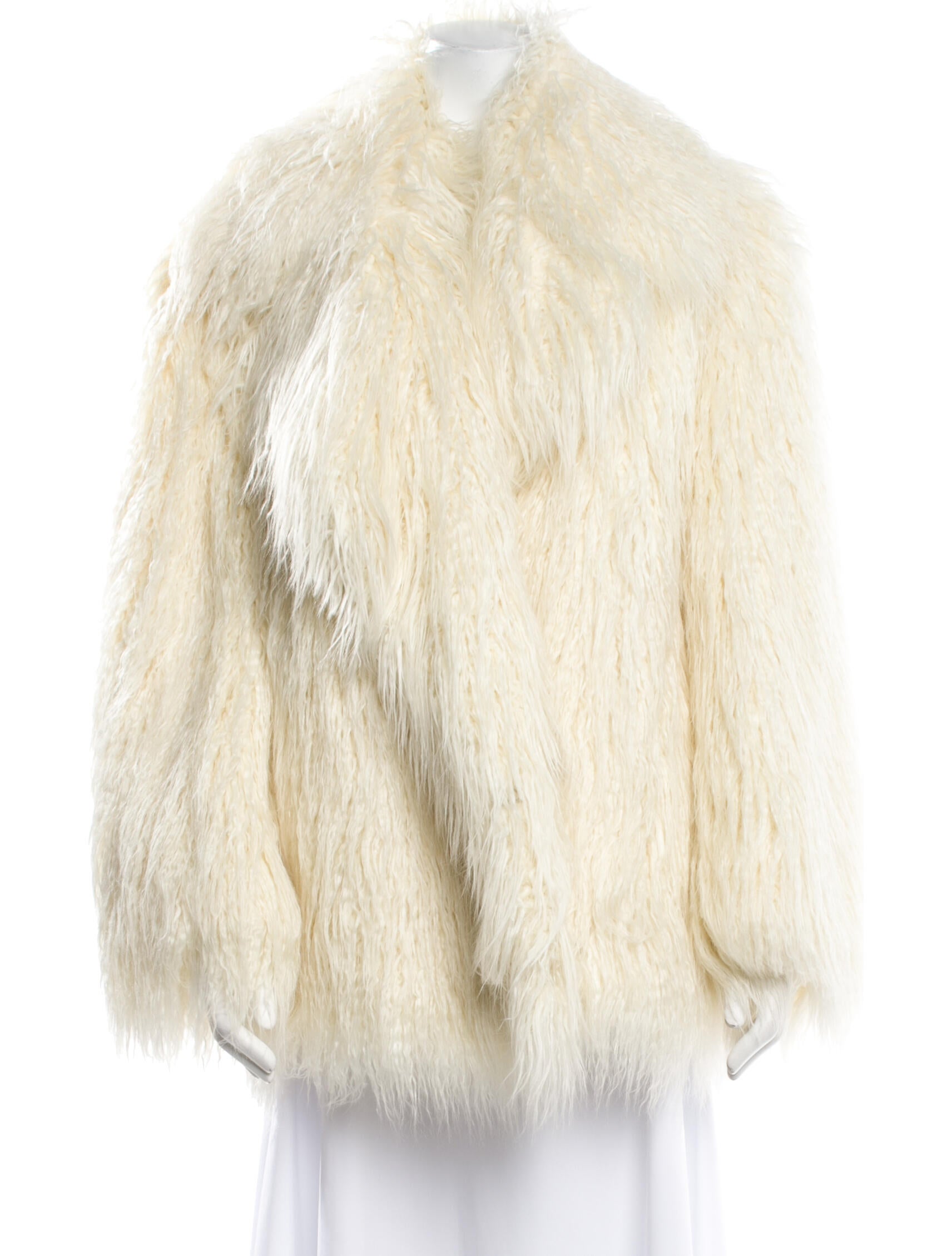 The Frankie Shop Faux Shearling Faux Fur Coat