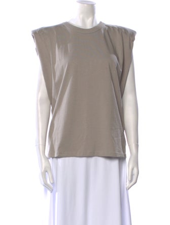 The Frankie Shop Crew Neck Short Sleeve T-Shirt