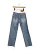The Frankie Shop High-Rise Straight Leg Jeans