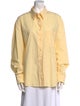 The Frankie Shop Long Sleeve Button-Up Top