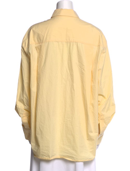 The Frankie Shop Long Sleeve Button-Up Top