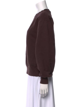 The Frankie Shop Crew Neck Long Sleeve Sweatshirt