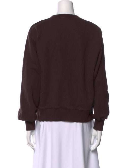 The Frankie Shop Crew Neck Long Sleeve Sweatshirt