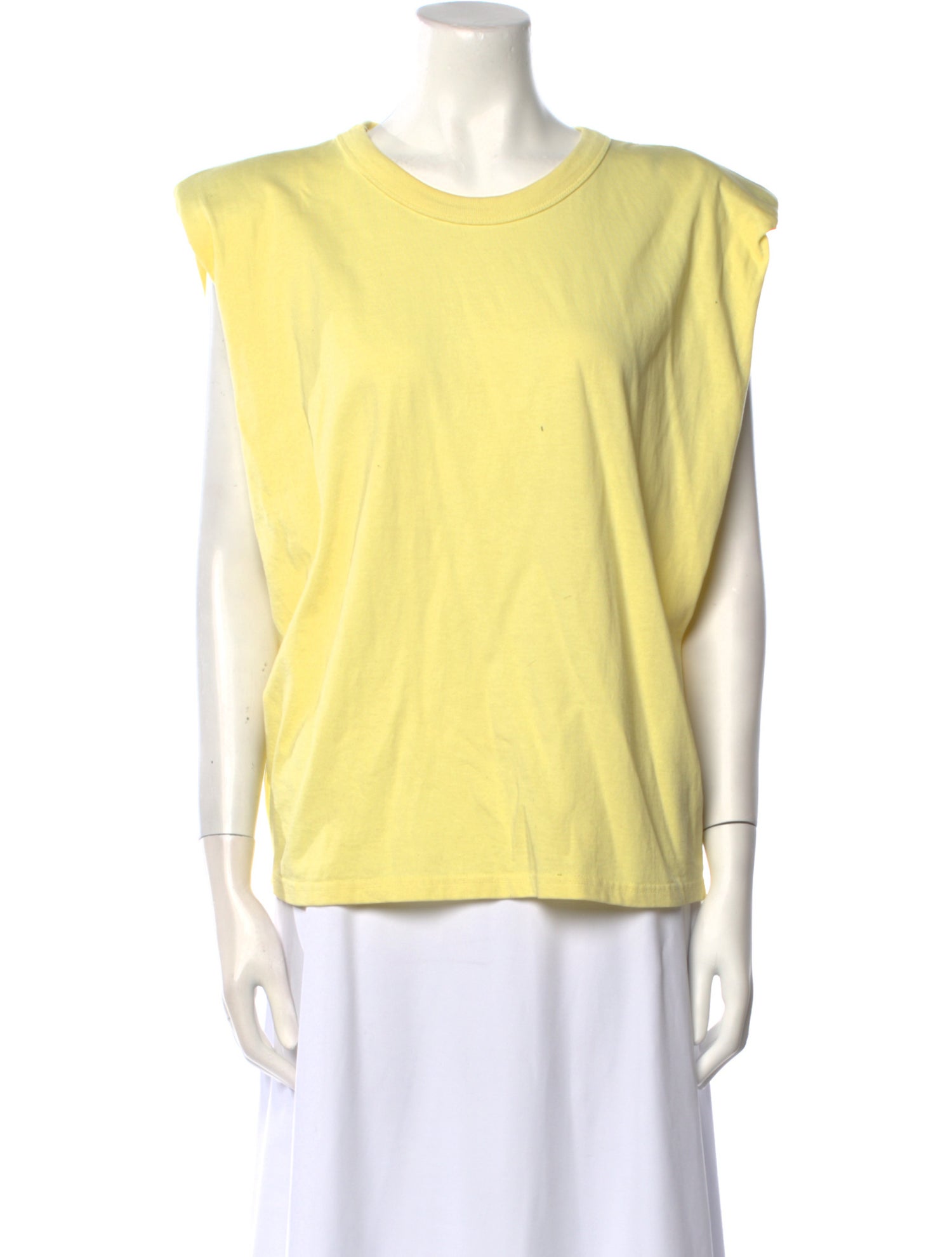 The Frankie Shop Scoop Neck Short Sleeve T-Shirt