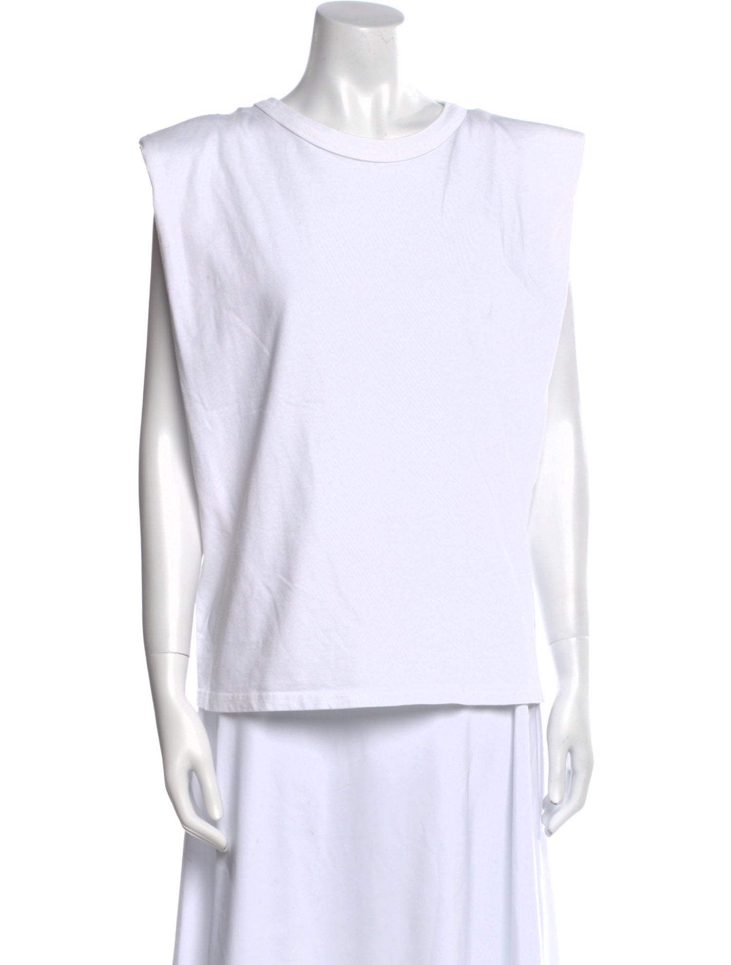 The Frankie Shop Bateau Neckline Sleeveless Top