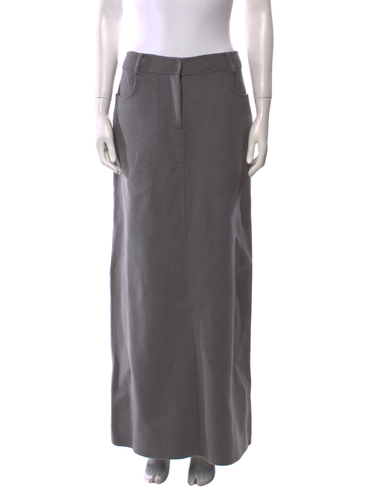 The Frankie Shop Wool Long Skirt