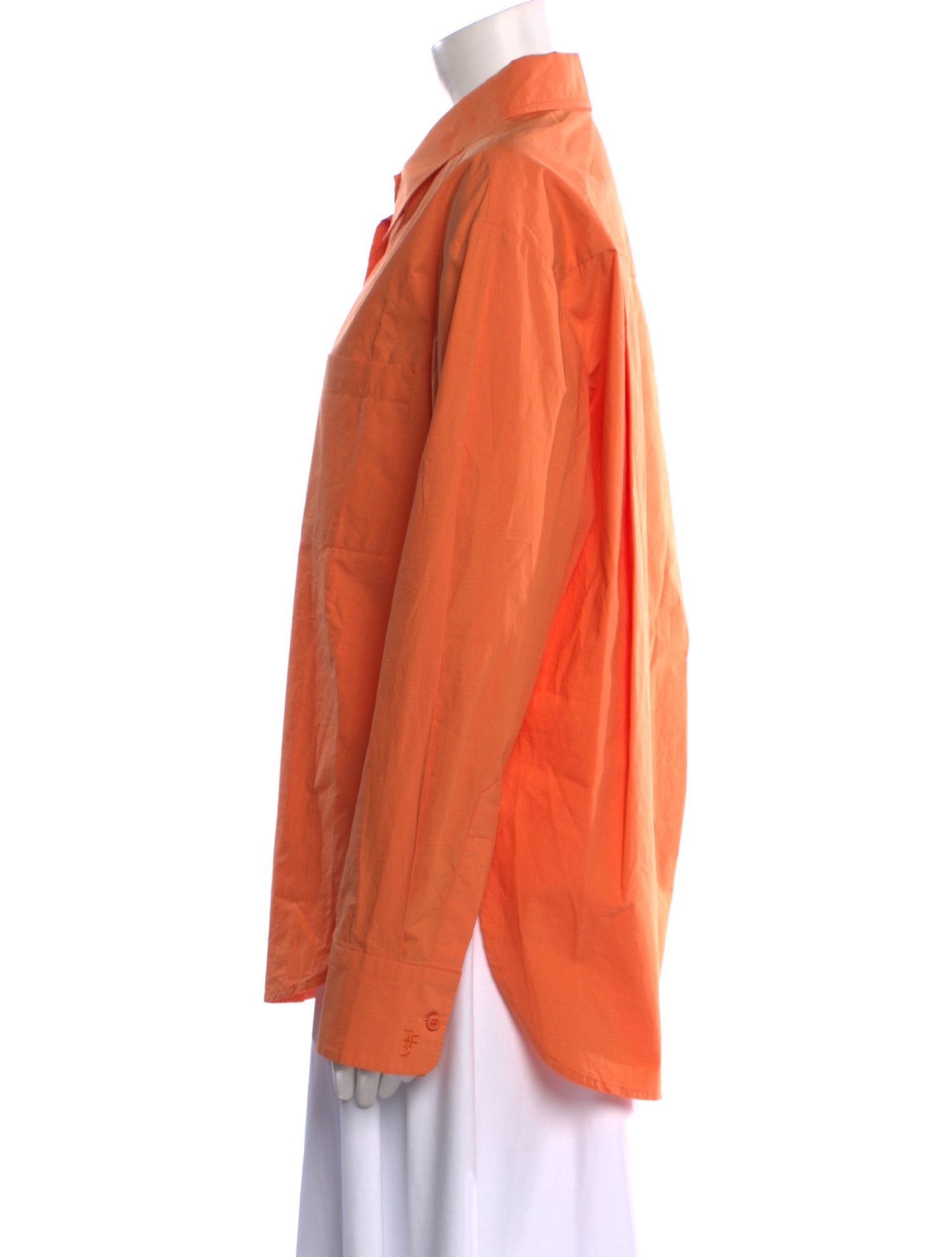 The Frankie Shop Long Sleeve Button-Up Top