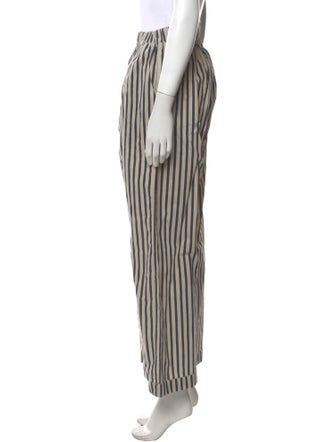 The Frankie Shop Striped Wide Leg Pants