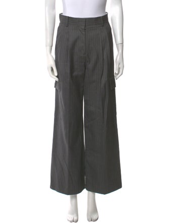The Frankie Shop Striped Wide Leg Pants