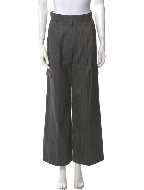 The Frankie Shop Striped Wide Leg Pants