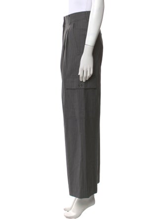 The Frankie Shop Striped Wide Leg Pants