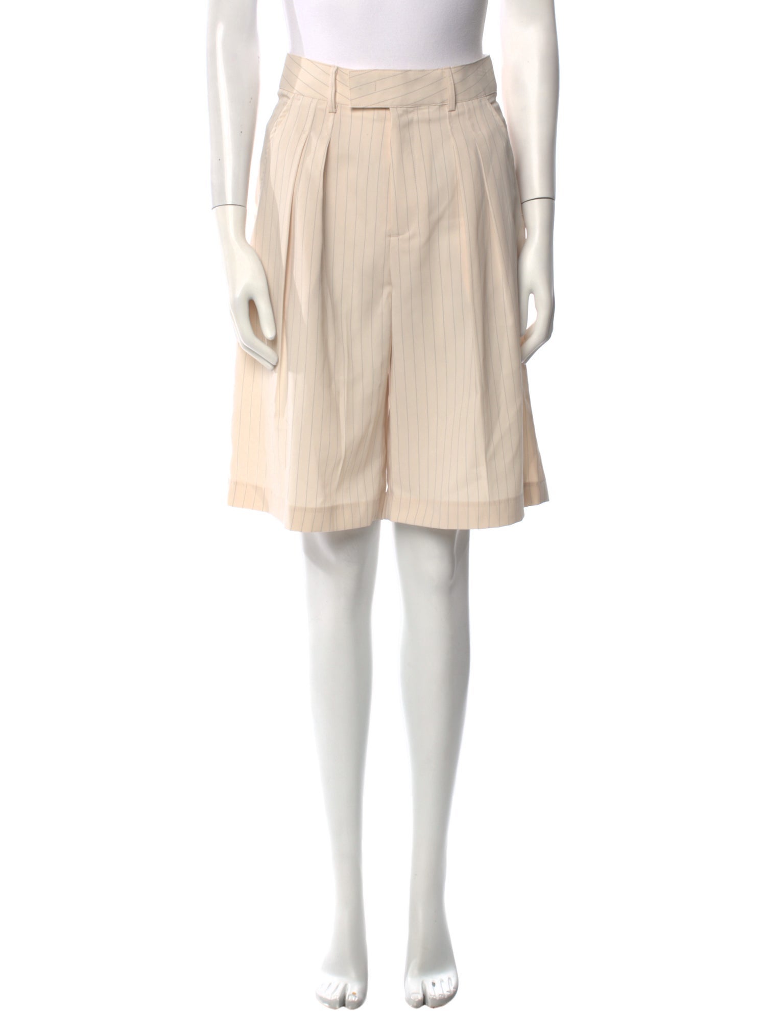 The Frankie Shop Striped Knee-Length Shorts w/ Tags