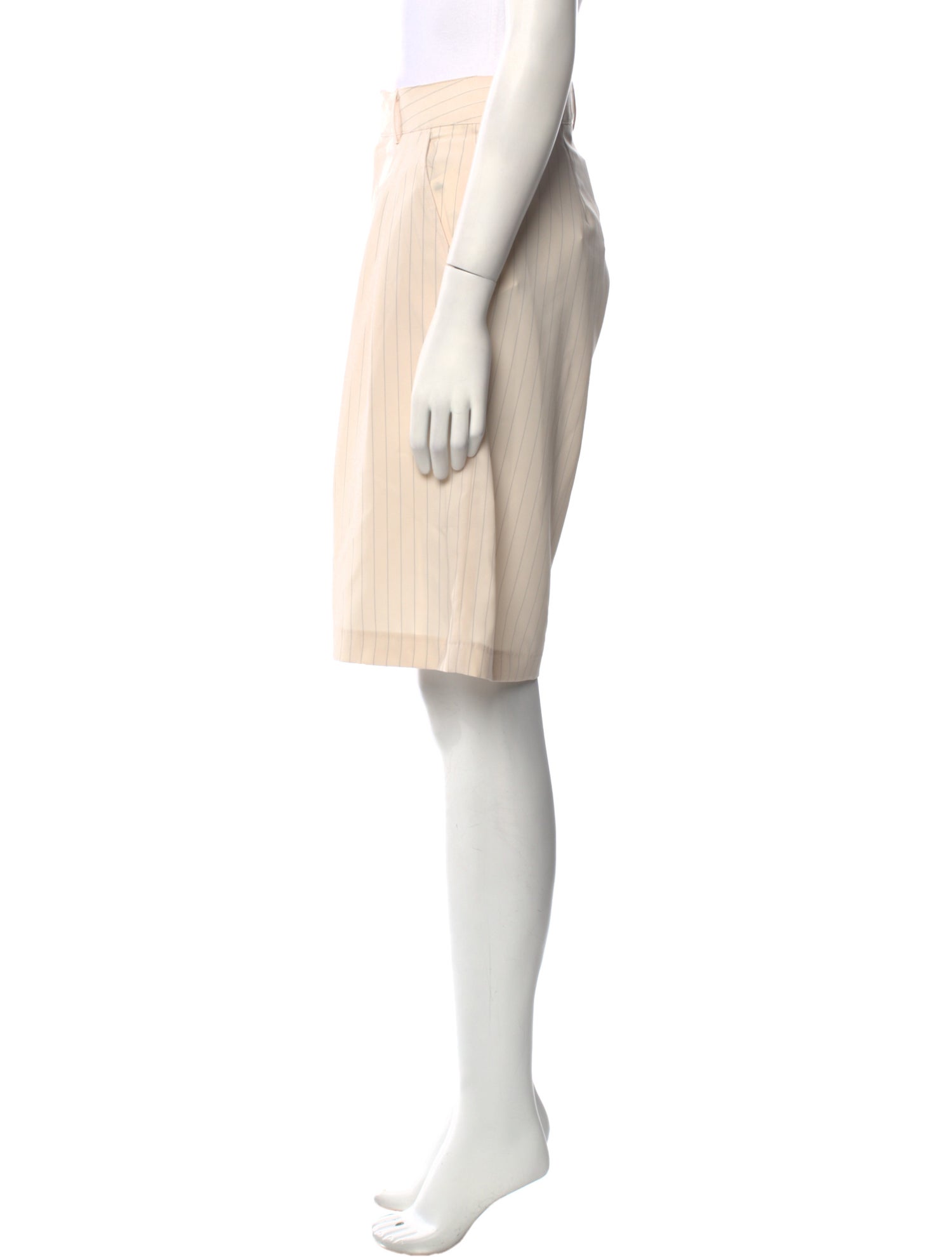 The Frankie Shop Striped Knee-Length Shorts w/ Tags