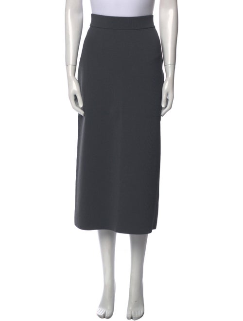The Frankie Shop Wool Midi Length Skirt