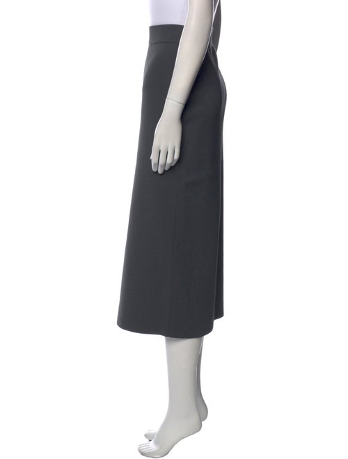 The Frankie Shop Wool Midi Length Skirt