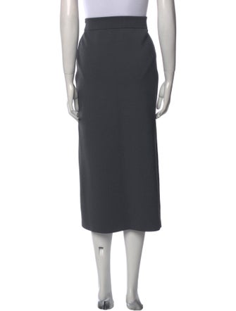 The Frankie Shop Wool Midi Length Skirt