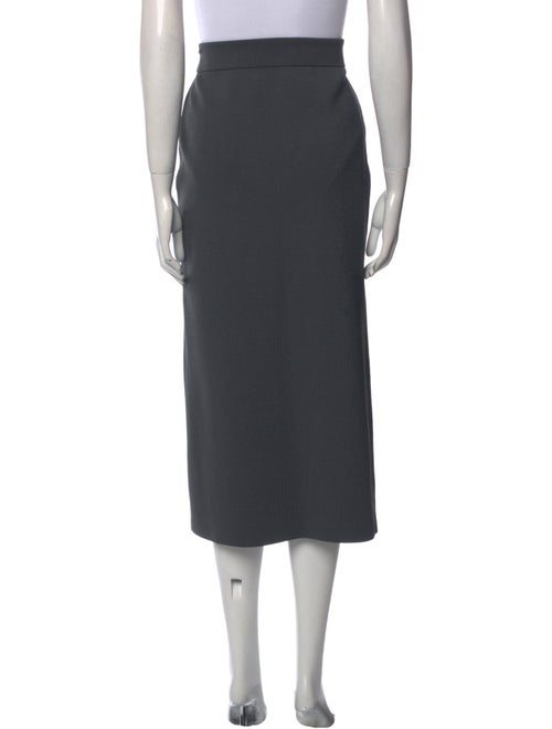The Frankie Shop Wool Midi Length Skirt