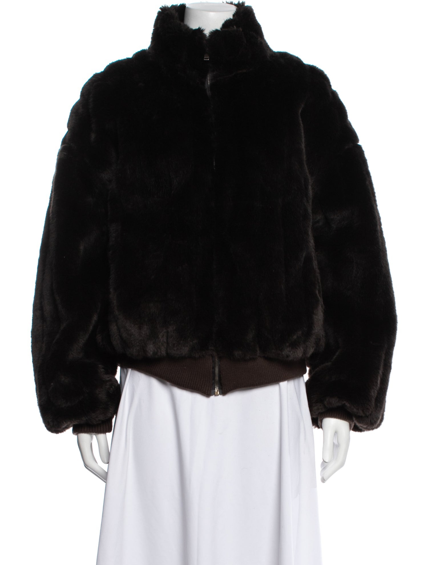 The Frankie Shop Fur Faux Fur Coat