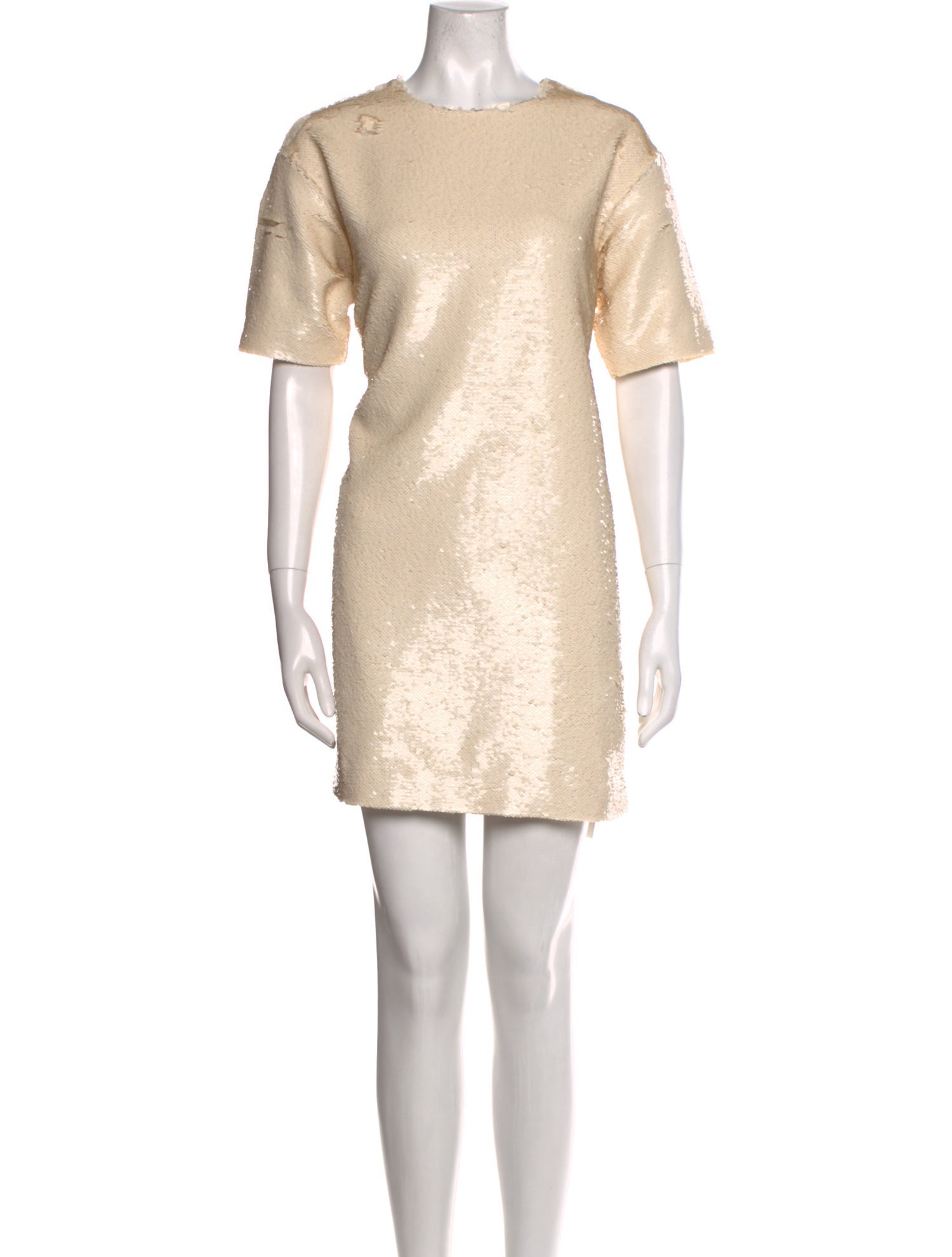 The Frankie Shop Crew Neck Mini Dress