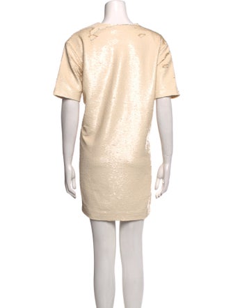 The Frankie Shop Crew Neck Mini Dress