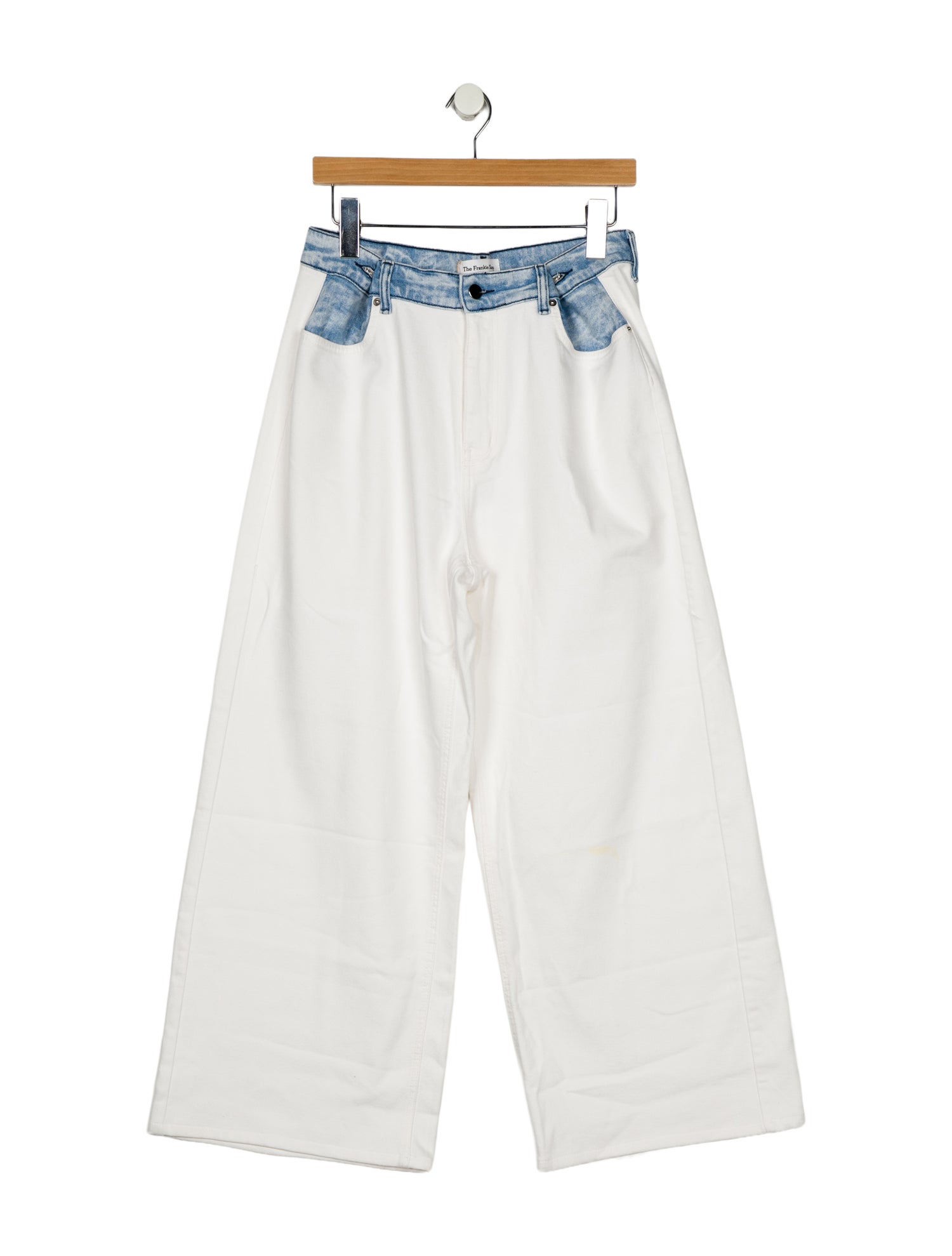 The Frankie Shop High-Rise Wide Leg Jeans