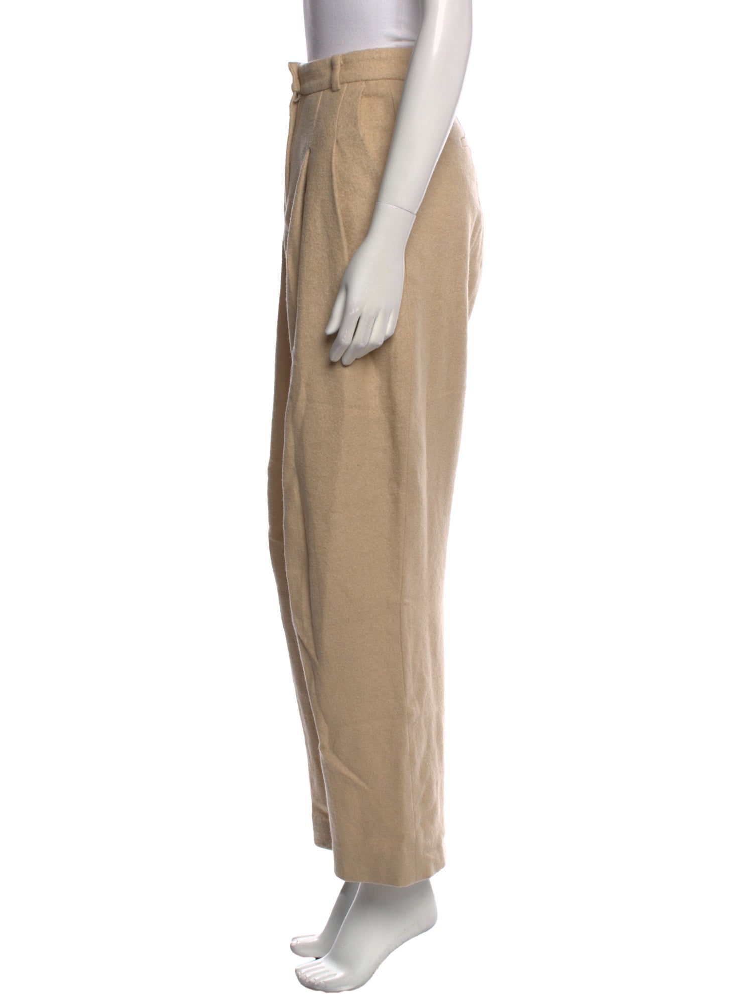 The Frankie Shop Wool Straight Leg Pants