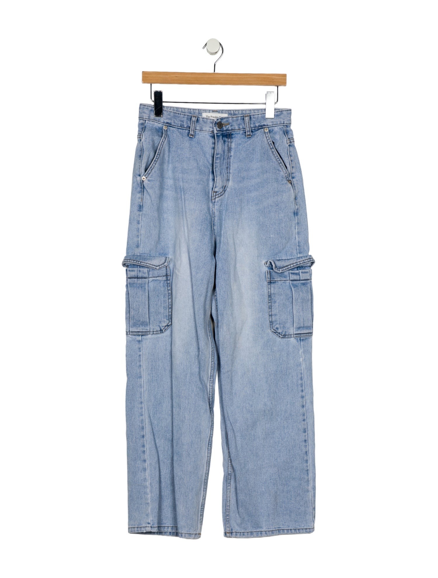 The Frankie Shop High-Rise Wide Leg Jeans