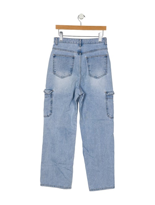 The Frankie Shop High-Rise Wide Leg Jeans