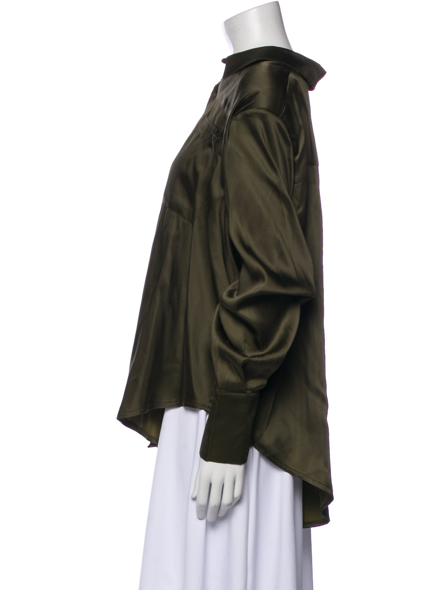 The Frankie Shop Long Sleeve Button-Up Top w/ Tags