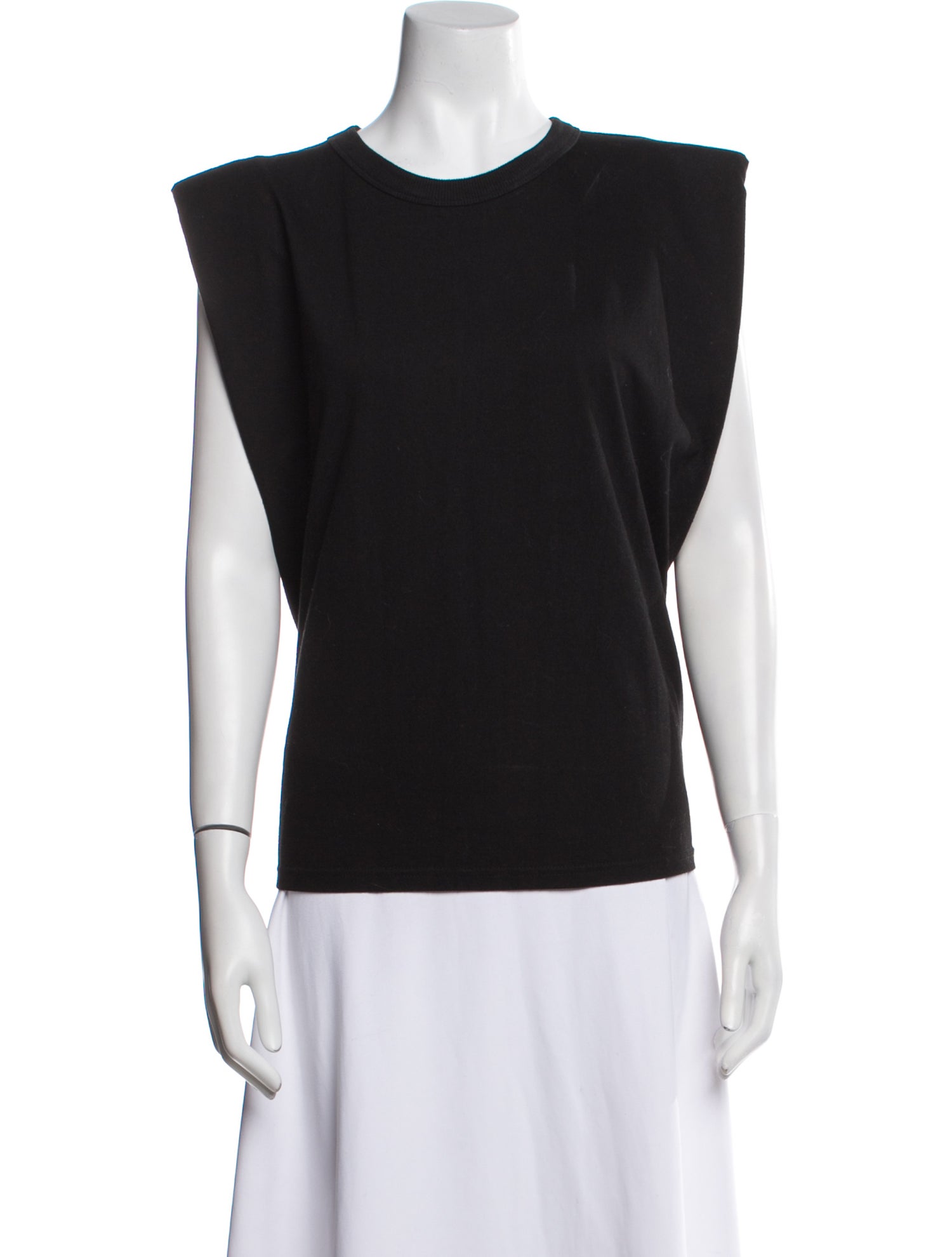The Frankie Shop Crew Neck Sleeveless Top