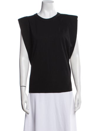 The Frankie Shop Crew Neck Sleeveless Top