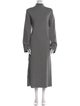 The Frankie Shop Turtleneck Long Dress