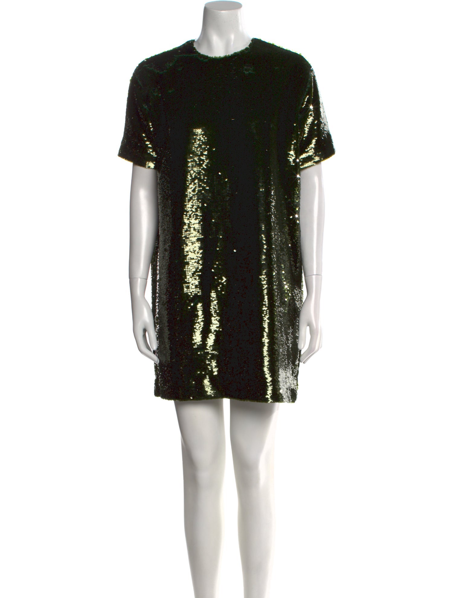 The Frankie Shop Crew Neck Mini Dress