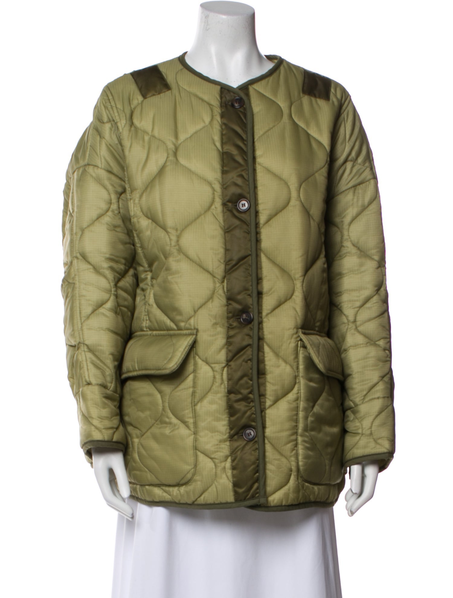 The Frankie Shop Printed Utility Jacket