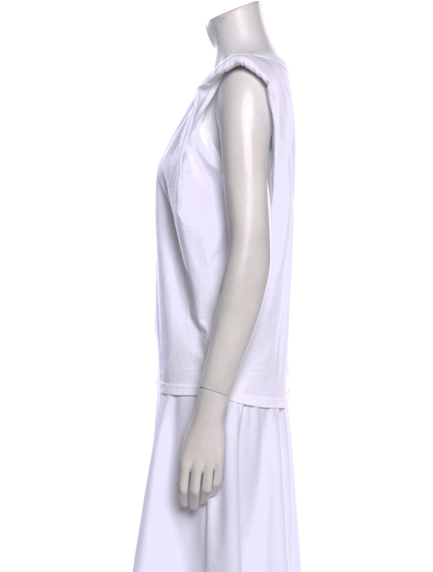 The Frankie Shop Scoop Neck Sleeveless Top