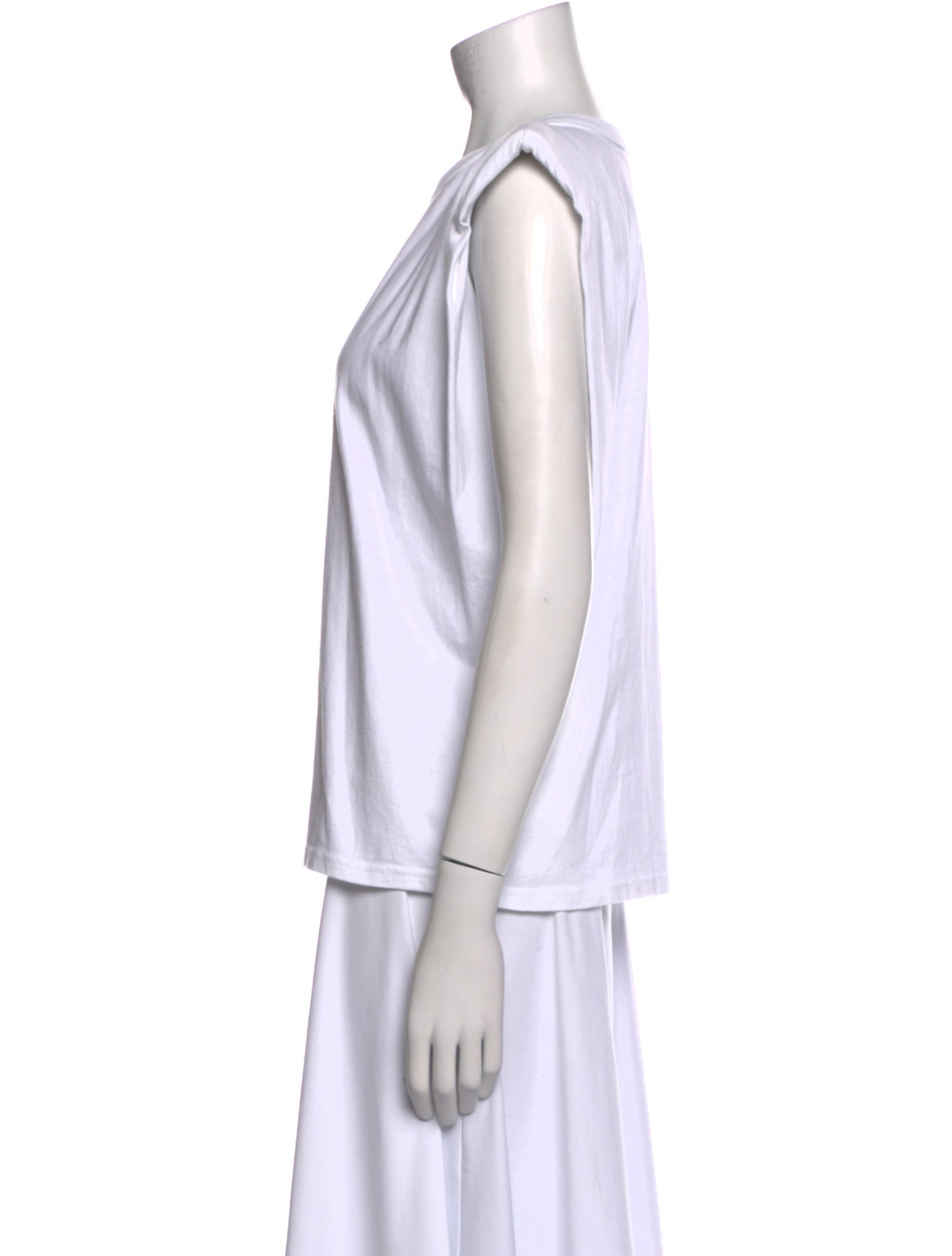 The Frankie Shop Crew Neck Short Sleeve Top