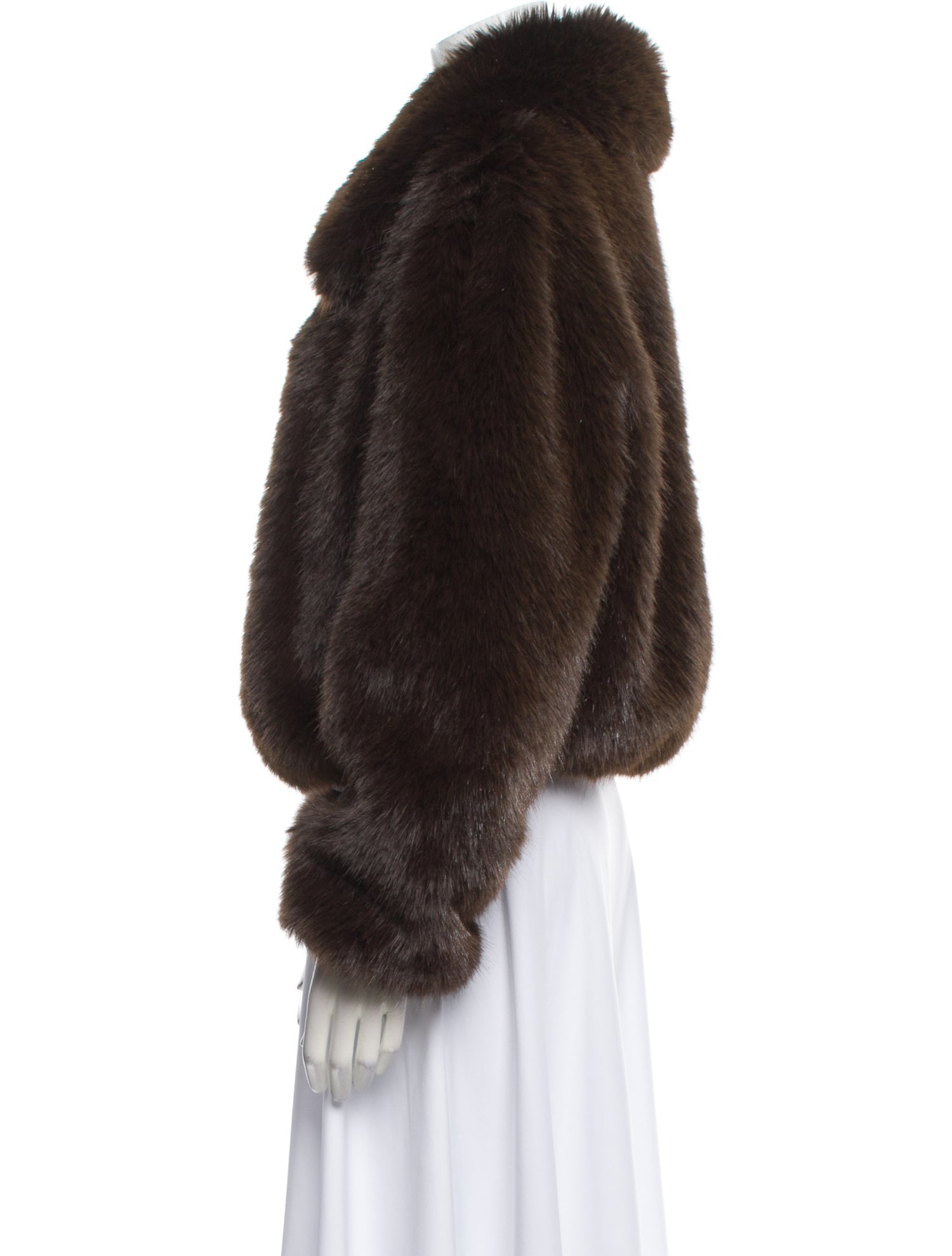 The Frankie Shop Faux Fur Faux Fur Jacket w/ Tags