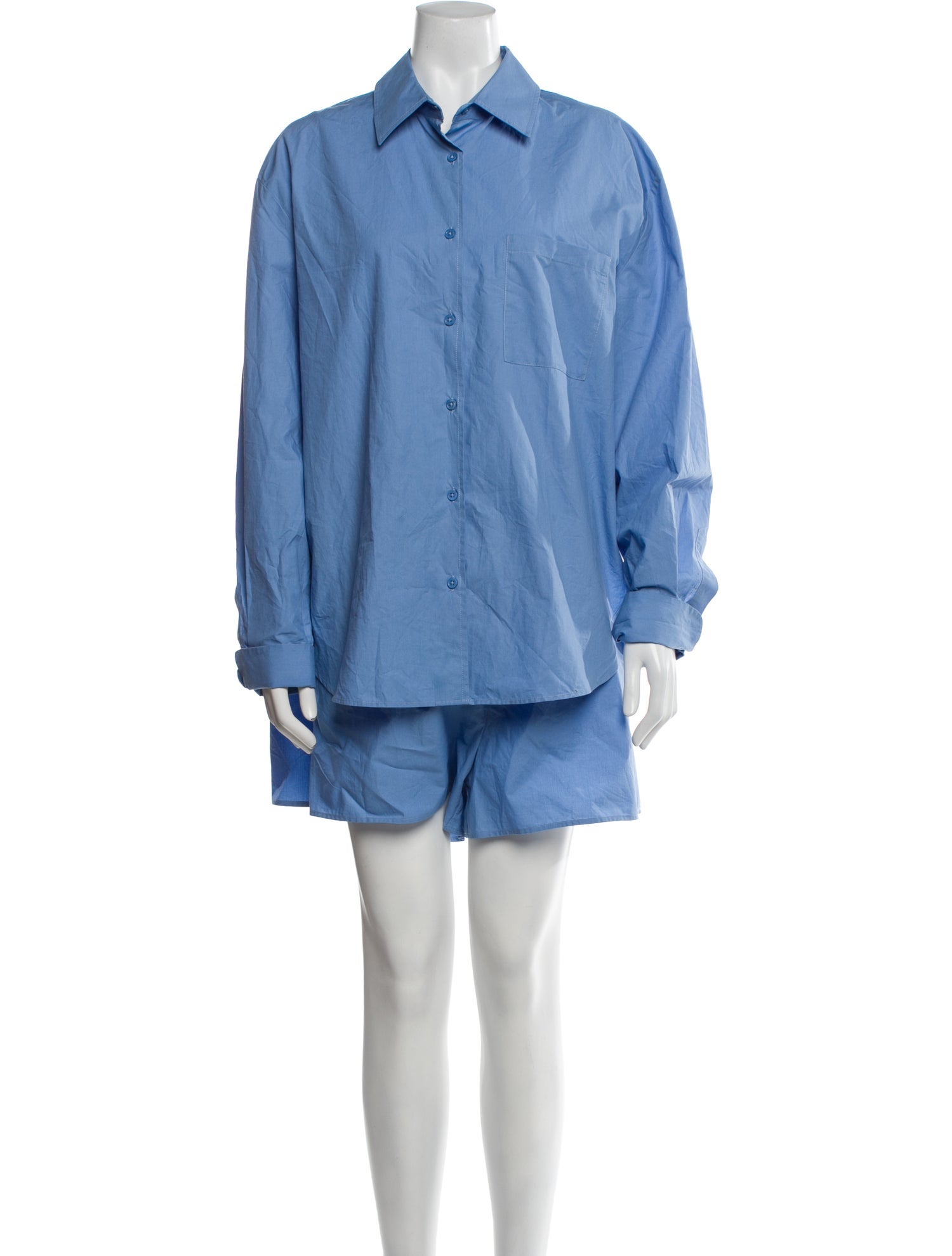 The Frankie Shop Embroidered Accent Pajamas