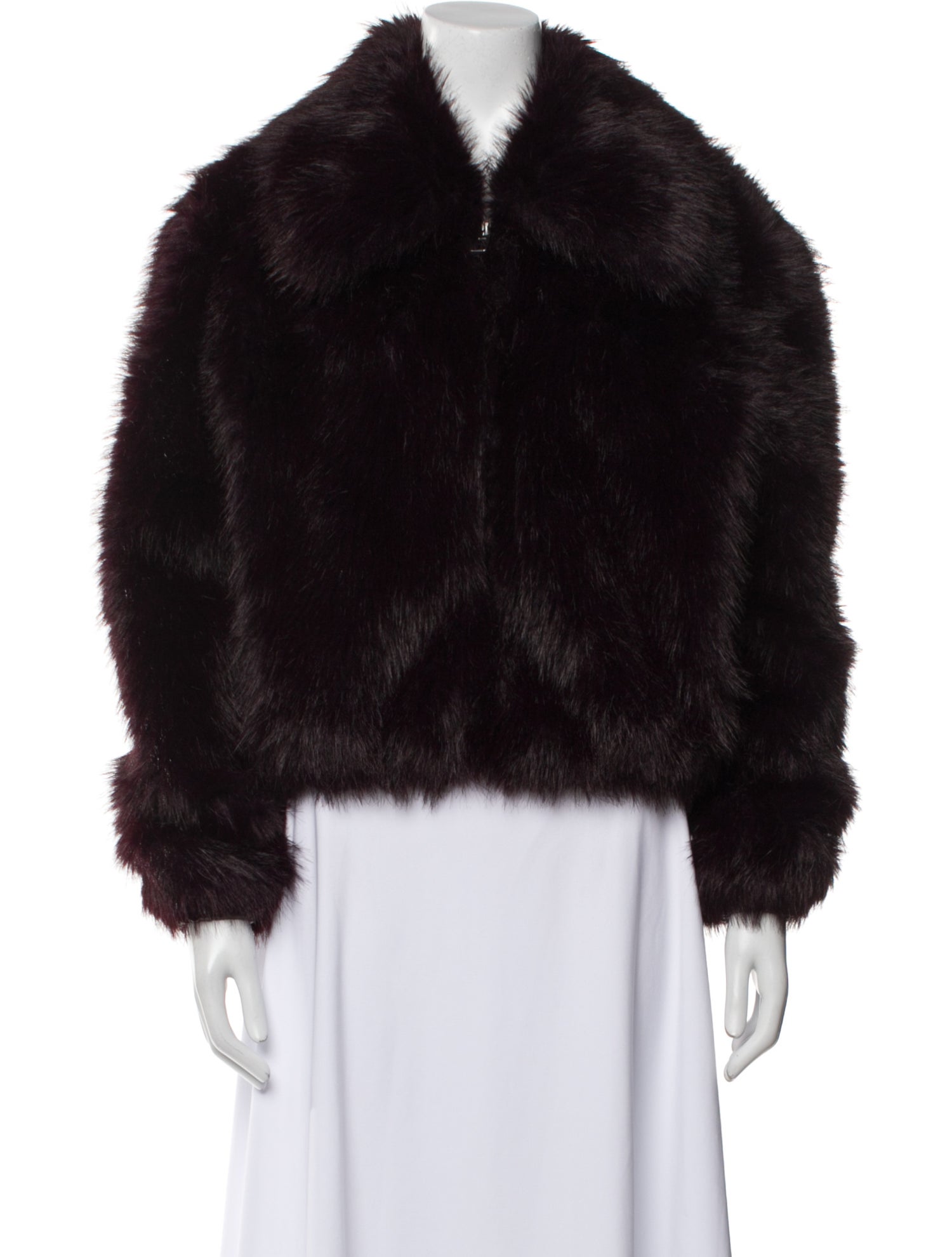 The Frankie Shop Faux Fur Jacket