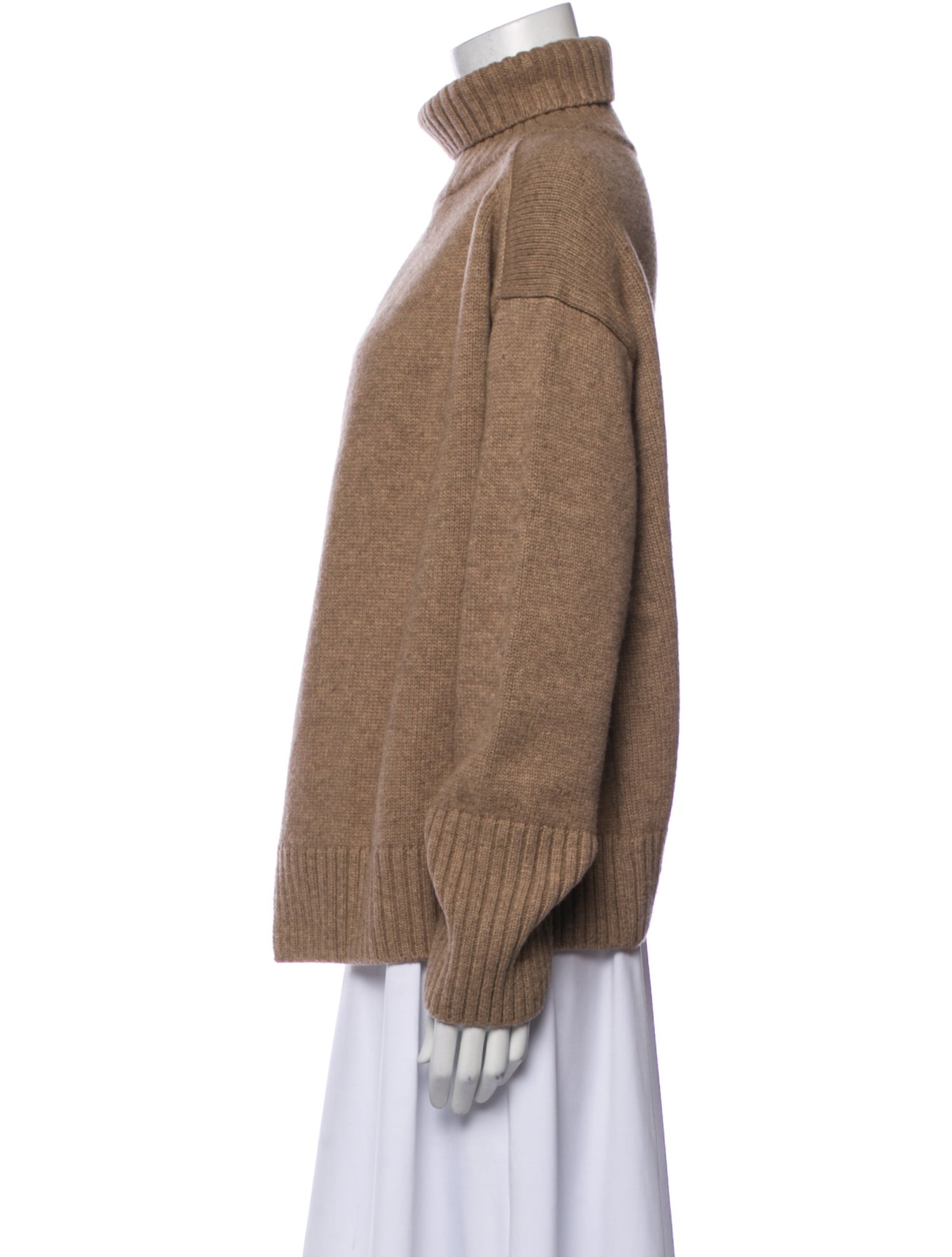 The Frankie Shop Merino Wool Turtleneck Sweater