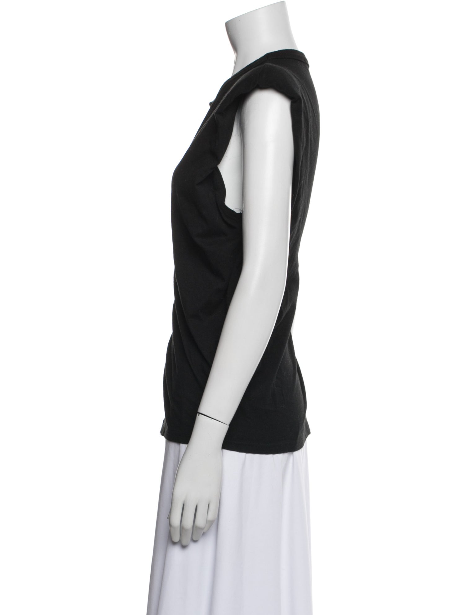 The Frankie Shop Crew Neck Short Sleeve Top