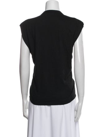 The Frankie Shop Crew Neck Short Sleeve Top