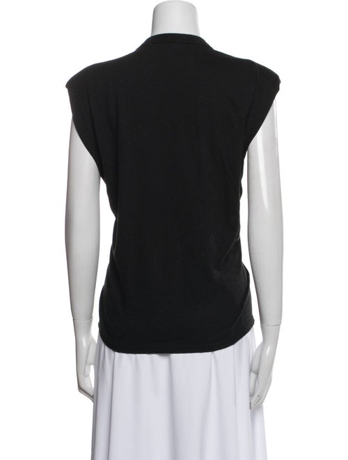 The Frankie Shop Crew Neck Short Sleeve Top