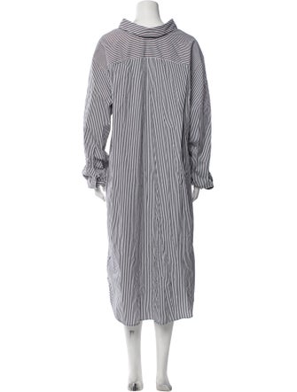 The Frankie Shop Striped Long Dress