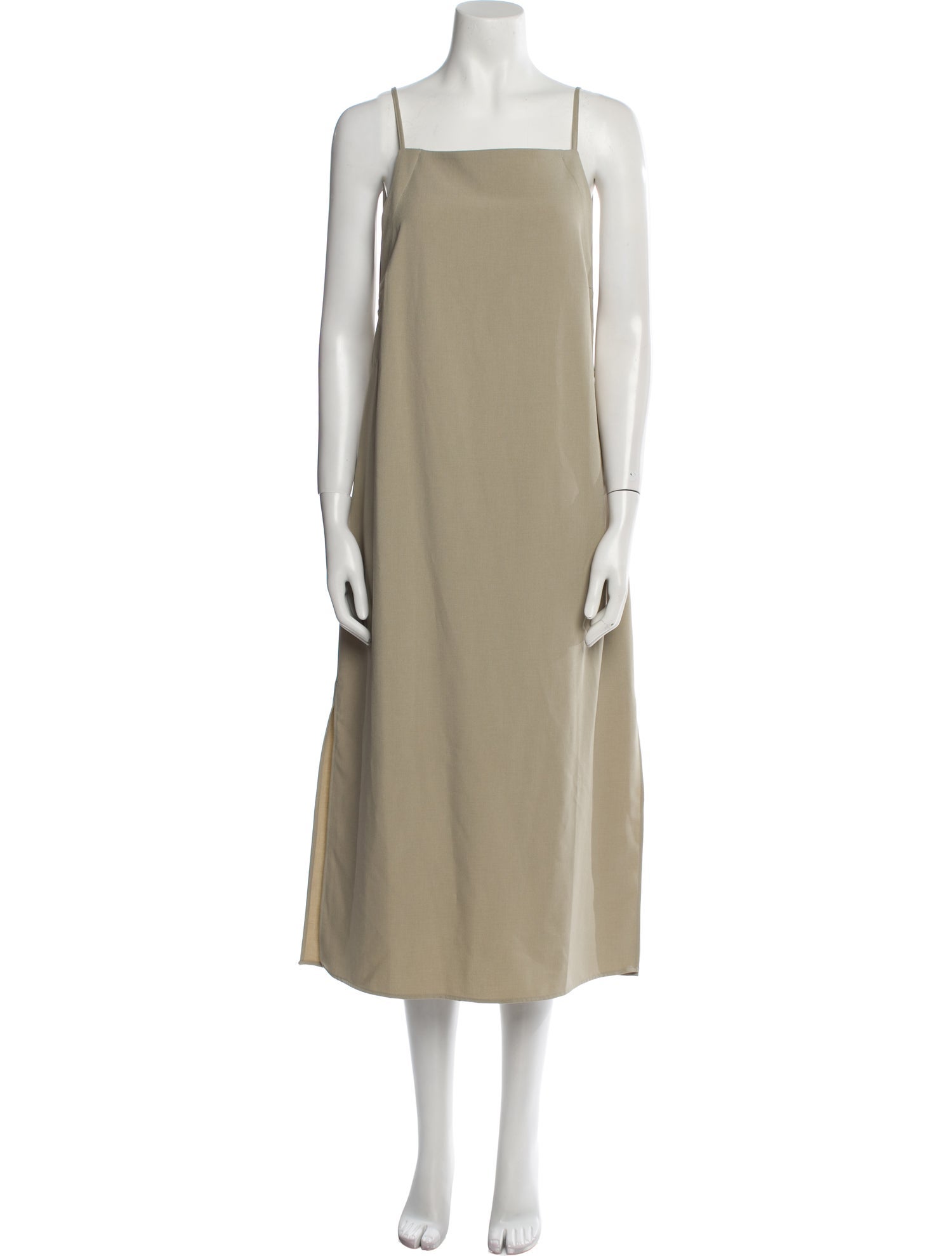 The Frankie Shop Square Neckline Midi Length Dress w/ Tags