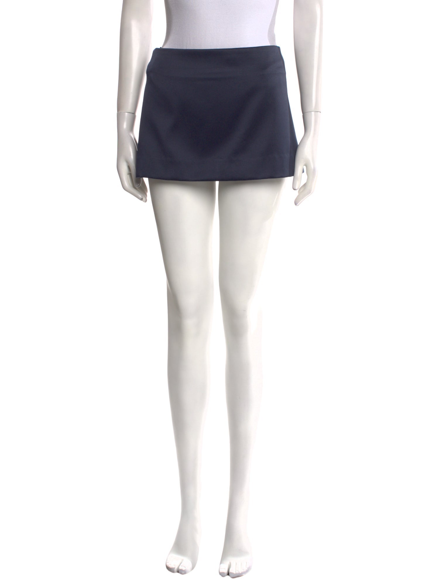 The Frankie Shop Pleated Accents Mini Skirt