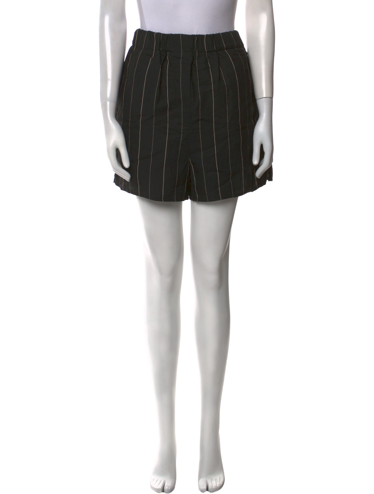 The Frankie Shop Striped Knee-Length Shorts