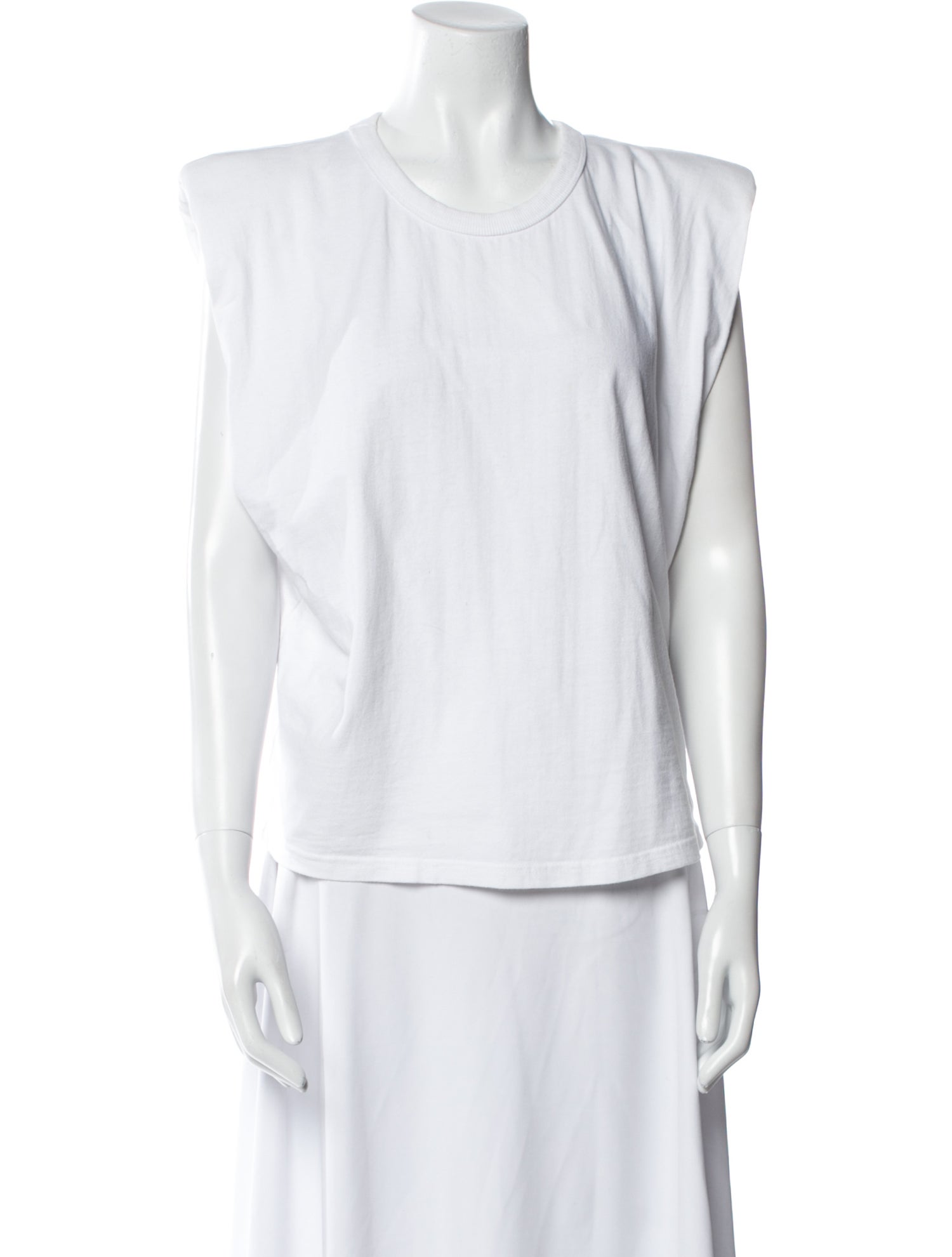 The Frankie Shop Crew Neck Sleeveless Top