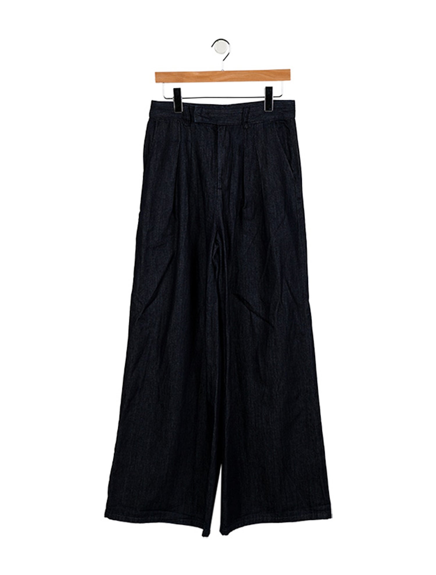 The Frankie Shop High-Rise Wide Leg Jeans