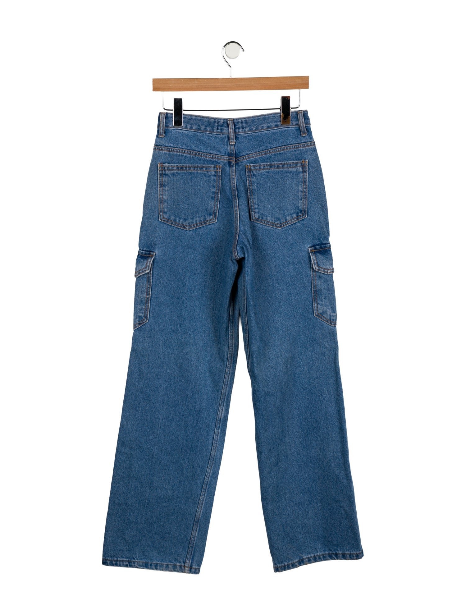 The Frankie Shop High-Rise Wide Leg Jeans